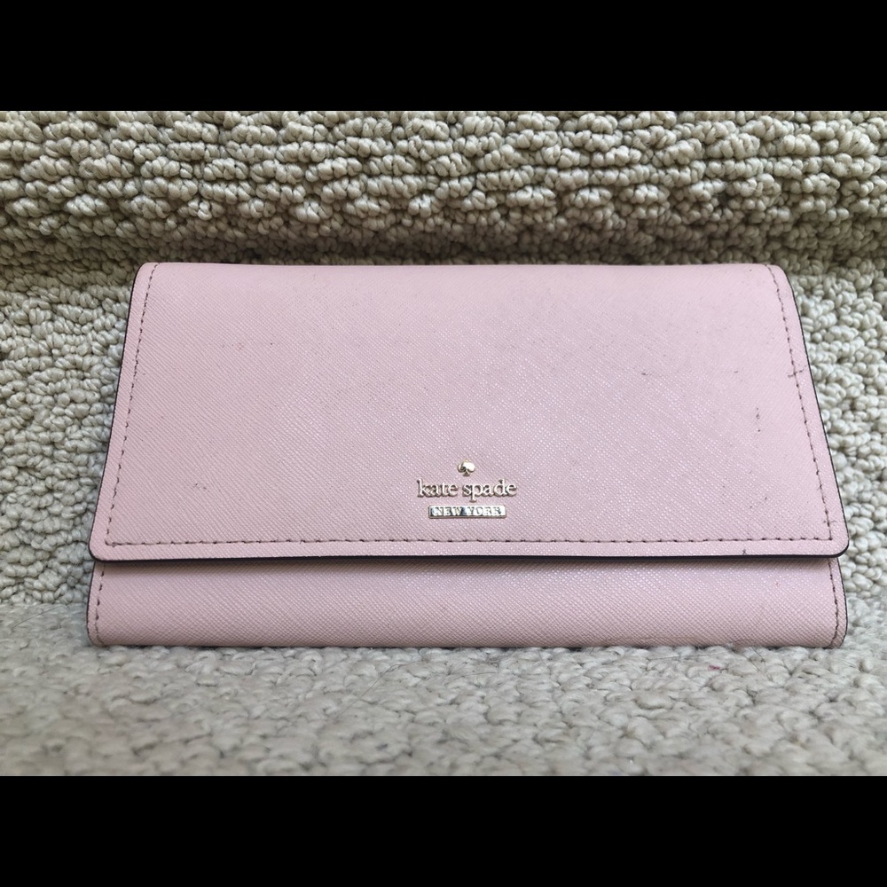 Pink Kate Spade Wallet